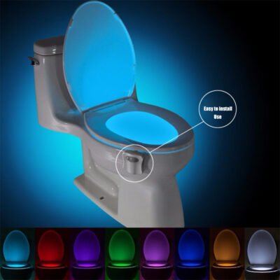 Smart Toilet Seat with Motion Sensor and Night Light - Imagen 2