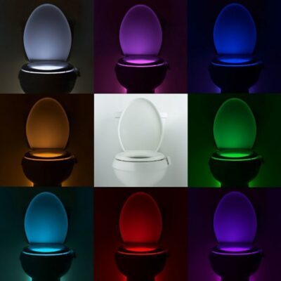 Smart Toilet Seat with Motion Sensor and Night Light - Imagen 7