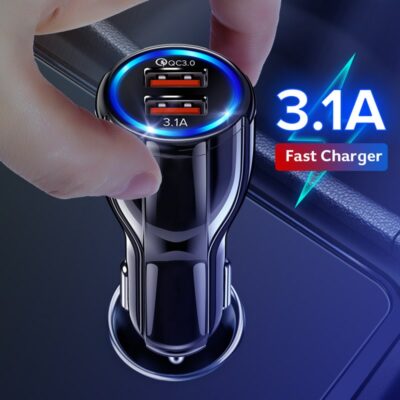 Universal Car Charger with Dual USB - Imagen 2