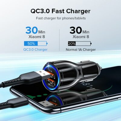 Universal Car Charger with Dual USB - Imagen 6