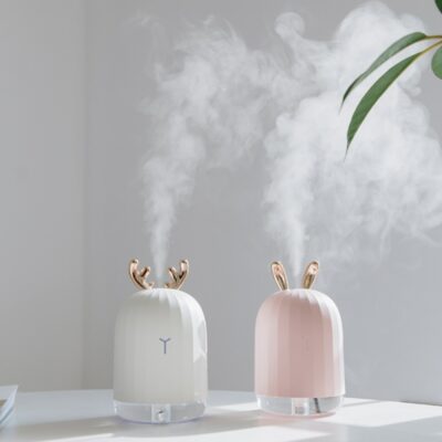 Ultrasonic Air Humidifier / Diffuser with Antlers / Ears - Imagen 6