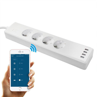 USB and EU Smart WiFi Power Strip - Imagen 2