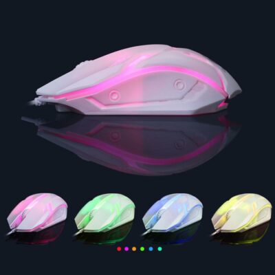 GTX300 Gaming CF LOL Gaming Keyboard Mouse Glowing Set - Image 3