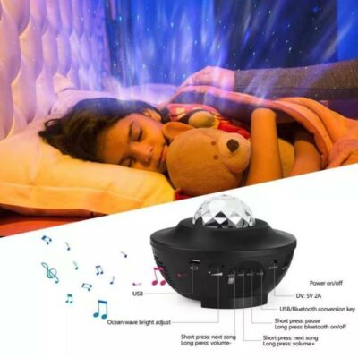 USB Control Music Player LED Night Light - Image 2