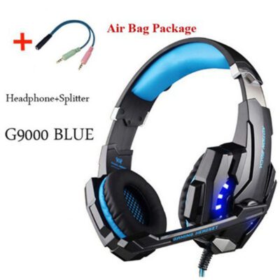 Wired Gaming Headset Headphones Surround Sound Deep Bass Stereo Casque Earphones With Microphone - Image 5