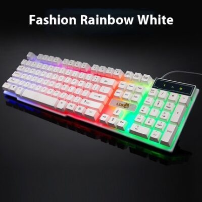 Industry gaming keyboard glowing usb cable gaming keyboard - Image 4