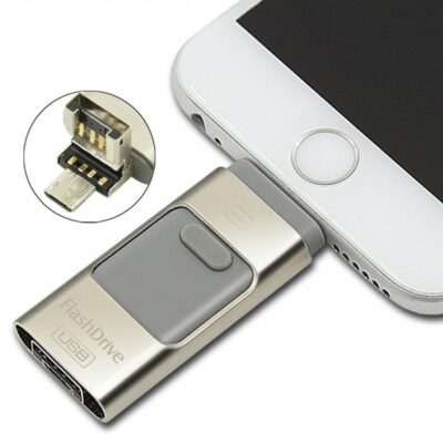 Three In One OTG USB Flash Disk For Computer And Mobile Phone - Image 4