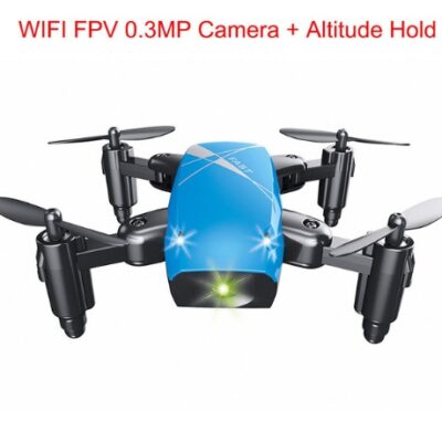 Micro Foldable RC Drone 3D Bearing Steering Wheel Remote Control Quadcopter Toys With Camera WiFi APP Control Helicopter Dron Kids Gift - Image 4