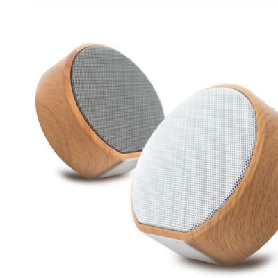 Mini Wood Bluetooth Speaker Portable Outdoor Wireless Support AUX TF - Image 4