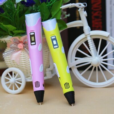 3D print pen 3D pen two generation graffiti 3D stereoscopic paintbrush children puzzle painting toys - Image 6