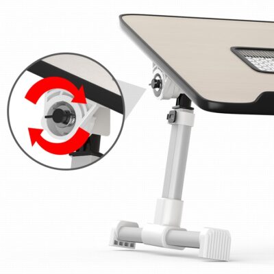 Adjustable Laptop Desk Stand Foldable Notebook Laptop Bed Table Can be Lifted Standing - Image 4