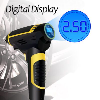 Automatic Portable Handheld Digital LED Smart Car Air Compressor Pump - Imagen 6