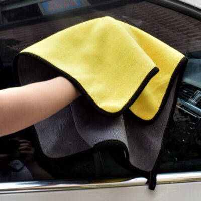 Two-color Couble-sided Car Dual-use Cleaning Car Wash Towel - Image 10