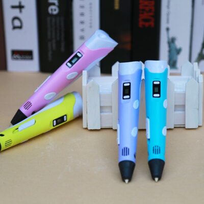 3D print pen 3D pen two generation graffiti 3D stereoscopic paintbrush children puzzle painting toys - Image 3