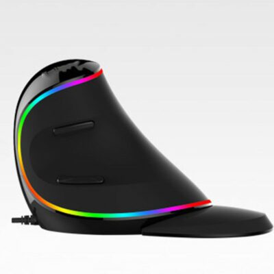 Vertical Ergonomic Snail RGB Anti-Mouse Hand Wired Mouse - Image 2