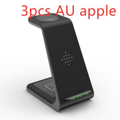 3 In 1 Fast Charging Station Wireless Charger Stand Wireless Quick Charge Dock For Phone Holder - Image 7