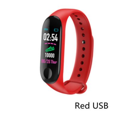 Compatible With , Smart Bracelet Heart Rate And Blood Pressure Exercise Meter Step Information Push Smart Reminder Color Bracelet - Image 9