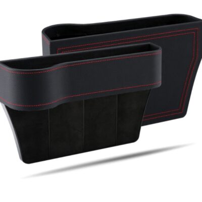 PU Car Organizer Seat Gap Storage Box Car Seat Side Slit for Wallet Phone Coins Cigarette Keys Cards Car Accessories - Imagen 6