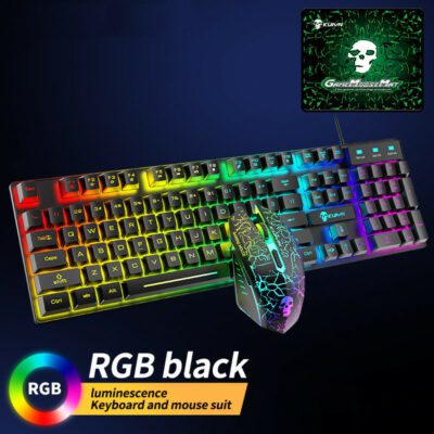 Kuiying T6RGB Luminous Keyboard And Mouse Set - Image 8