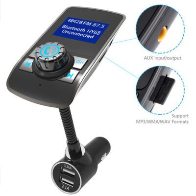 Car Bluetooth Mp3 Car FM Transmitter Car Bluetooth Mp3 Player Card - Image 3