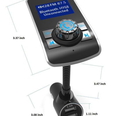 Car Bluetooth Mp3 Car FM Transmitter Car Bluetooth Mp3 Player Card - Image 2