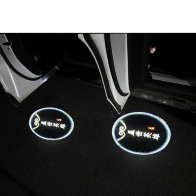 Laser Projection Lamp Car Door Lamp Car LED Decorative Lamp - Imagen 3