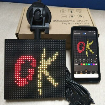 Full-Color Bluetooth Emoticon Car Led Display - Image 2