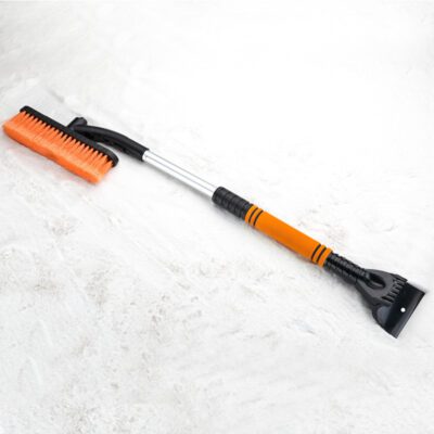 Car Cleaning Brush Ice Scraper Detachable Snow Shovel Brush Dust Remove Brush Auto Windshield Extendable Snow Brush Foam Handle - Imagen 5