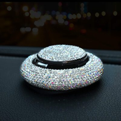 Crystal Diamond Car Air Freshener Perfume Accessories Car Decoration Solid Perfume - Image 4