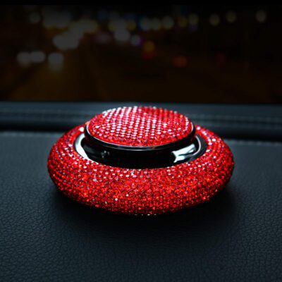 Crystal Diamond Car Air Freshener Perfume Accessories Car Decoration Solid Perfume - Image 2