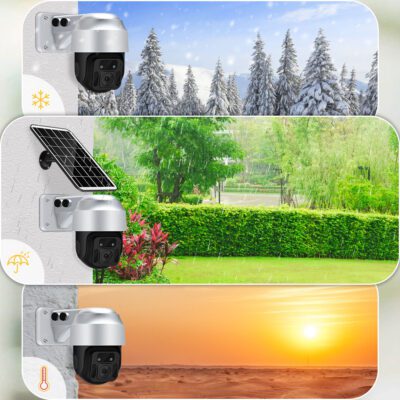 Solar Powered Wireless WiFi Surveillance Camera - Imagen 5