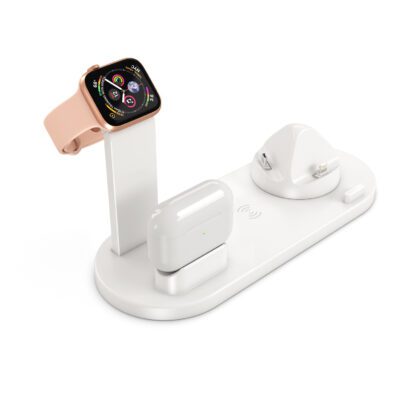 Three-In-one Wireless Charger Watch Headset Wireless Charger Bracket - Image 2