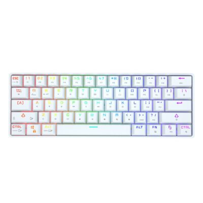 Wireless Bluetooth Keyboard Colorful PBT Keycaps Mechanical Keyboard - Image 9