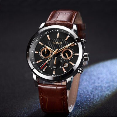 Men Fashion Sport Quartz Clock Mens Watches - Imagen 3