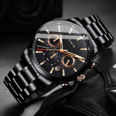 Men Fashion Sport Quartz Clock Mens Watches - Imagen 8