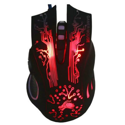 7-button Colorful Glowing USB Gaming Mouse - Image 3