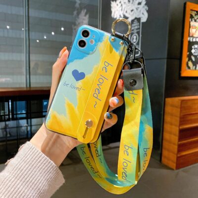 Wristband Phone Case Watercolor Phone Case - Image 3