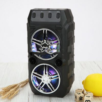 Wireless Bluetooth Speaker Dual Speakers Outdoor Portable Loud Speaker - Image 3