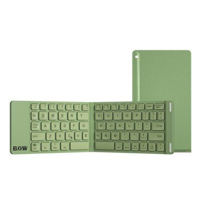 New Style Folding Bluetooth Keyboard And Mouse Set Wireless Mute Portable Keyboard For Business And Travel - Image 5