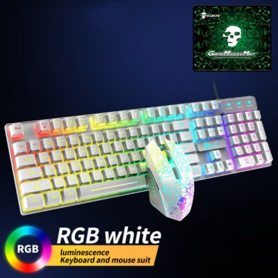 Kuiying T6RGB Luminous Keyboard And Mouse Set - Image 9