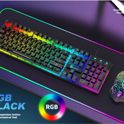 Kuiying T6RGB Luminous Keyboard And Mouse Set - Image 4