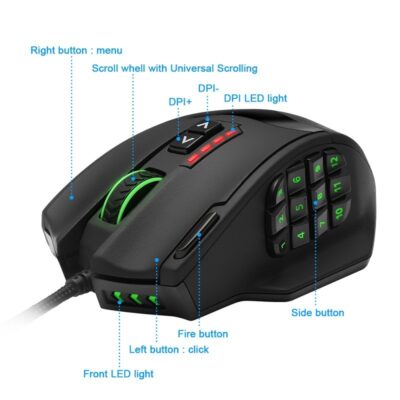 RGB backlit gaming mouse - Image 2