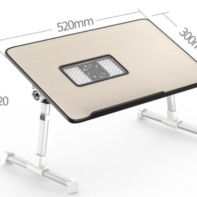 Adjustable Laptop Desk Stand Foldable Notebook Laptop Bed Table Can be Lifted Standing - Image 6