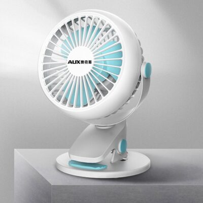 Portable Mini Desktop Fan Silent High Wind Power Cordless Rechargeable Fan Cooler Small Fan For Students Office Gifts - Image 6