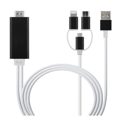 Type-C To HDMI Three In One Mobile Phone Projection Cable - Image 8