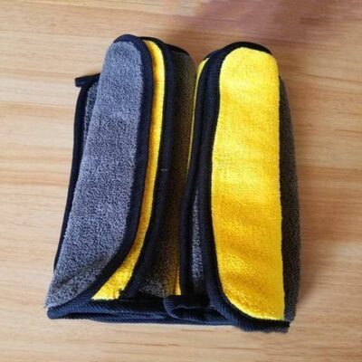 Two-color Couble-sided Car Dual-use Cleaning Car Wash Towel - Image 3