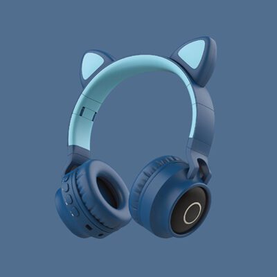 LED Light Cat Ear Headphones Wireless Bluetooth 5.0 Headset Portable Foldable Kids Headphone With Microphone Best Gift - Image 6