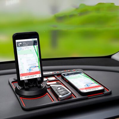 Non-Slip Car Phone Pad For 4-in-1 Car Parking Number Card Anti-Slip Mat Auto Phone Holder Sticky Anti Slide Dash Phone Mount - Image 6