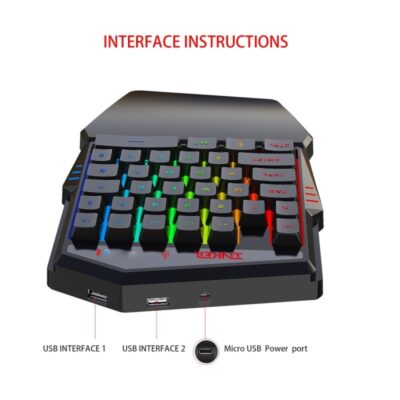 Teclado Gaming Throne One + Ratón - Imagen 3