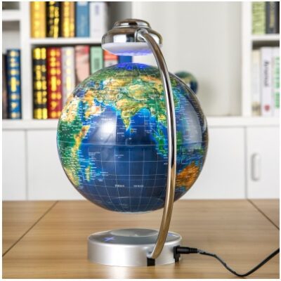 8 inch globe magnetic suspension office decoration company gift novelty creative birthday gift - Image 6